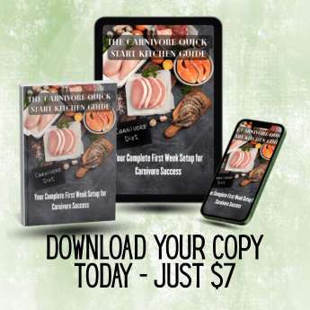 Download your copy of our Carnivore quick start ebook for just $7