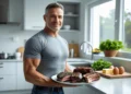 man preparing a carnivore dinner